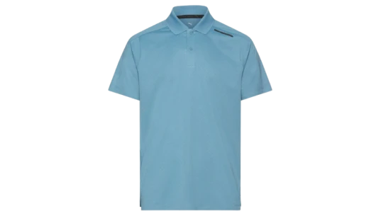 Sport-Tex Jacquard Polo Shirt - Light Blue