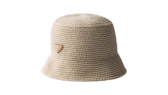 Crochet Bucket Hat - Beige