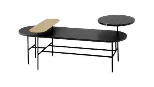 Palette Lounge Table - Black