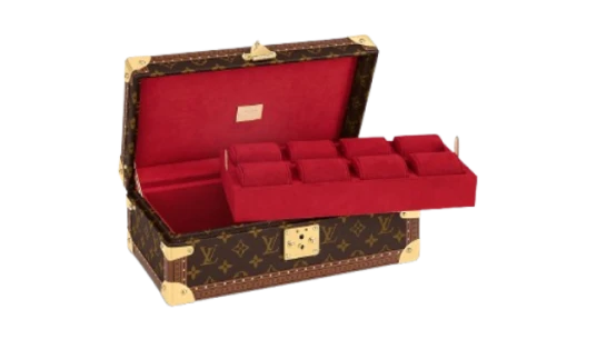 Coffret 8 Montres - Monogram Canvas Brown/Rouge Fusion