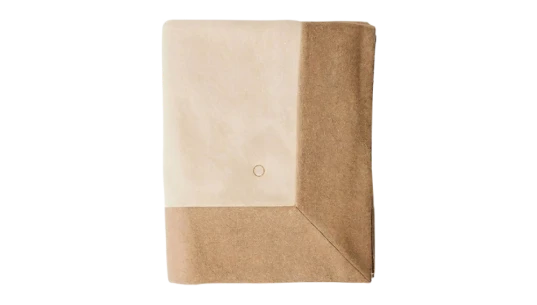 Cashmere Etra Bedspread (250cm x 200cm) - Beige W. Taupe