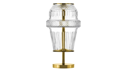Matrice Golden Finish Table Lamp