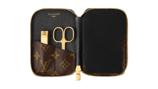 Manicure Kit - Monogram Coated Canvas Brown
