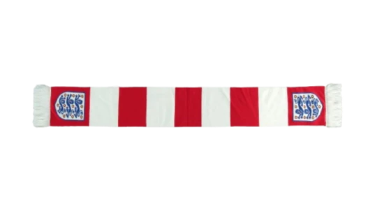 England Bar Scarf - Red