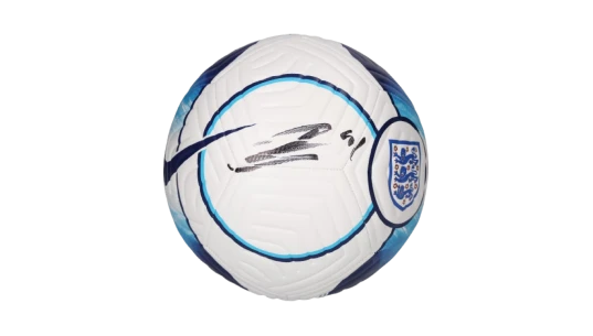Harry Kane England National Team Autographed Team Strike Football