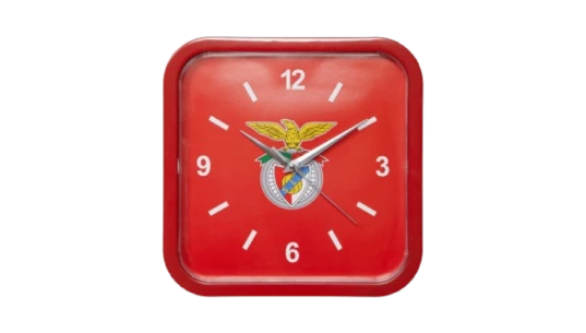 Benfica Crest Wall Clock - Red