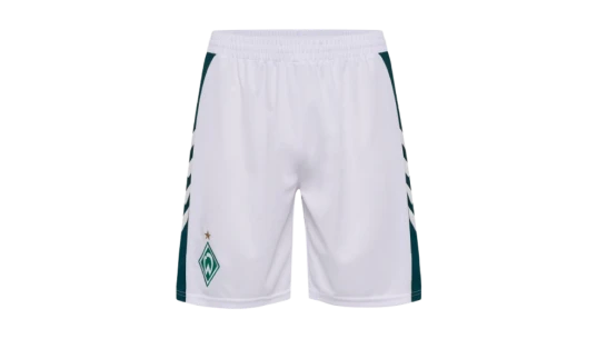 Home Sports Shorts 25/26 - White/Green