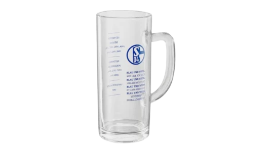 Beer Mug - Blue/White