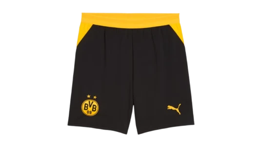 26/27 Shorts - Black/Yellow