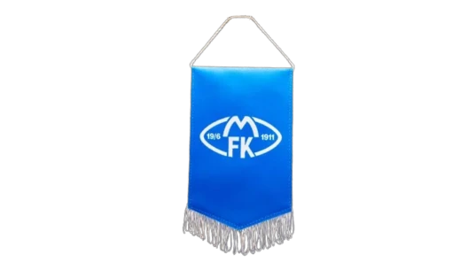 MFK Small Pennant - Blue/White