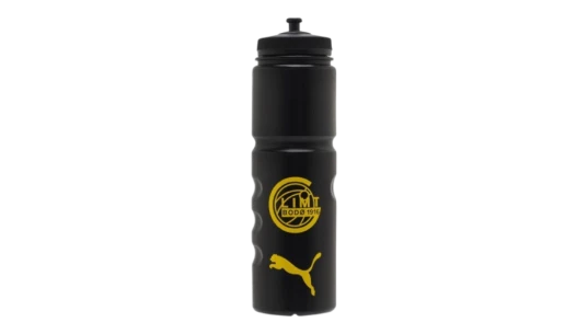 Fc Logo Water Bottle  - Black/Yellow