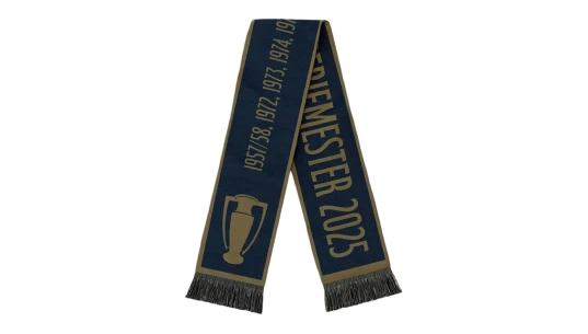 Viking Gold Scarf - Blue/Gold/White