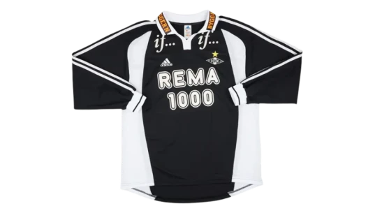 2001-02 Rosenborg Match Issue Signed Away L/S Shirt #16 (Steinsland)