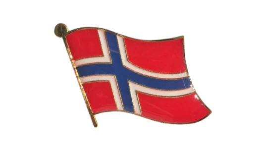 Norway Flag Metal Pin
