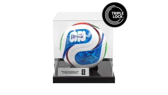 Iker Casillas Official 2026 World Cup Signed Football In Acrylic Case