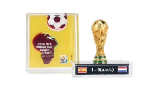 70mm Spain World Cup Champions Replica Trophy