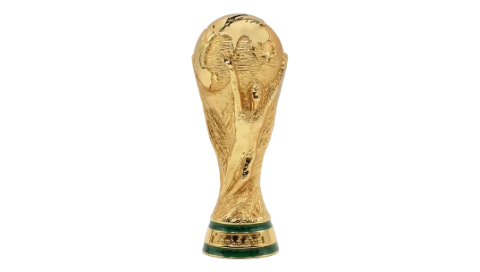 Lionel Messi Signed World Cup Replica Trophy
