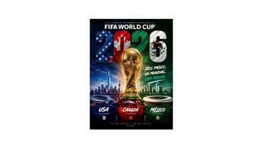 FIFA World Cup 2026 USA Canada Mexico Sticker