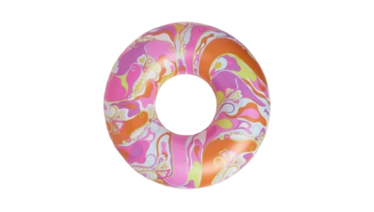 Print Inflatable Pool Float - Multicolor