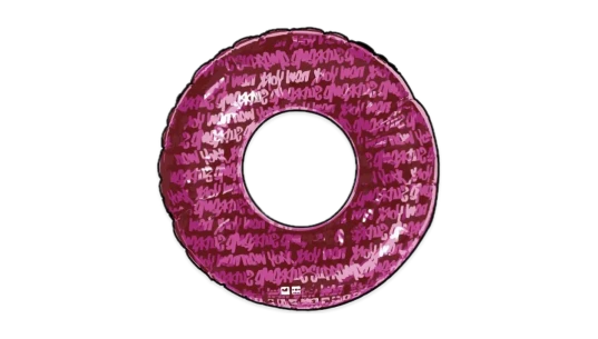 Fat Tip Pool Float - Brown/Pink