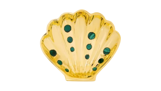 Brass Clam Shell Tray