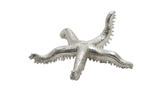 Starfish Silver-Plated Chopstick Rests