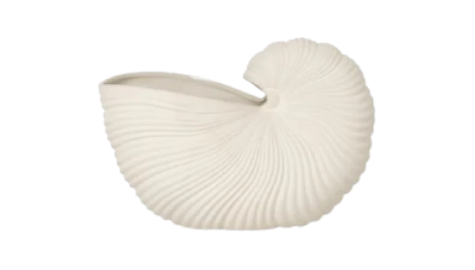 Shell Pot - White
