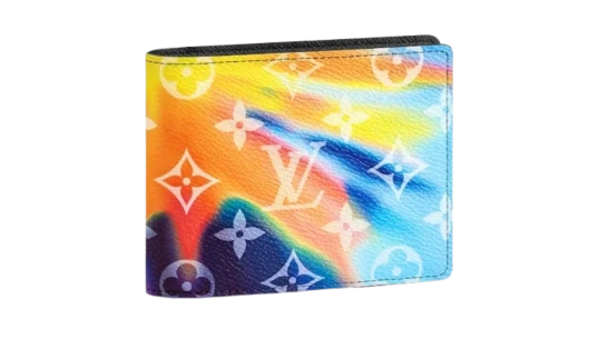Multiple Wallet - Sunset Monogram Multicolor