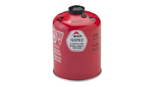 IsoPro Fuel Canister For Backpacking & Camping Stoves