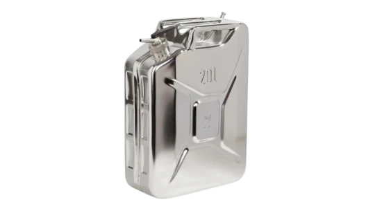 Stainless Steel Fuel Can With Fine Measuring Tap 20l