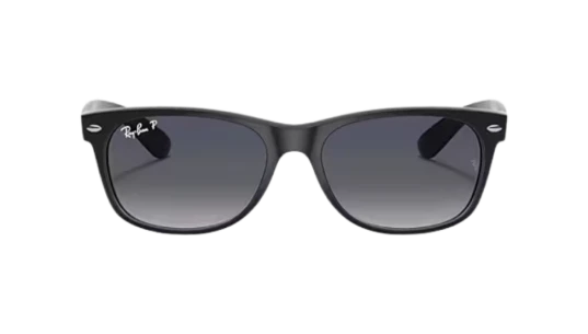 New Wayfarer Classic - Matte Black/Blue Gradient Polarized
