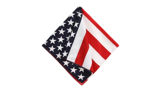 Large Bandana Headband - USA Flag