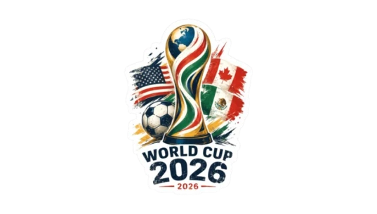 World Cup 2026 USA Canada Mexico Sticker - Multicolor