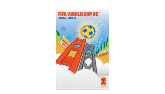 World Cup 2026 San Francisco Bay Area Host City Poster