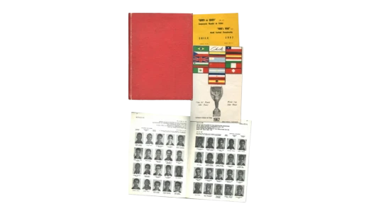 World Cup 1962 Book Who´s who Chile 1962
