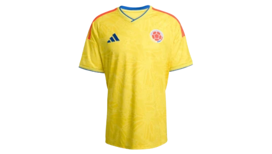 Colombia 2026 Home Jersey - Yellow/Red/Blue