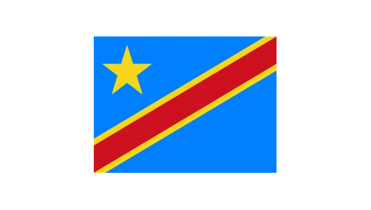 Flag of Democratic Republic of the Congo 90x60cm