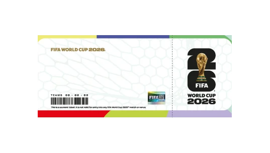 World Cup 2026 NY/NJ Host City Replica Ticket