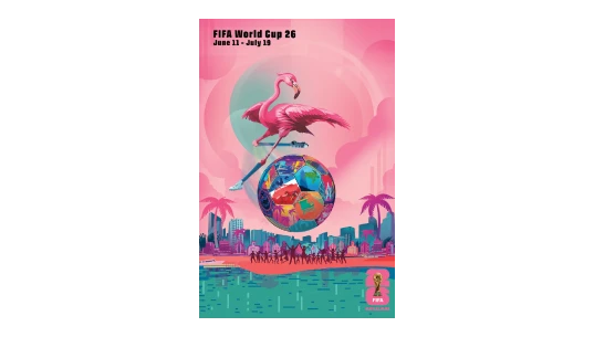 World Cup 2026 Miami Host City Poster