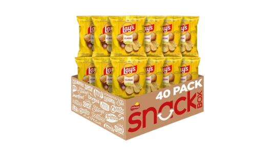 Lay's Classic Potato Chips 40 Pack