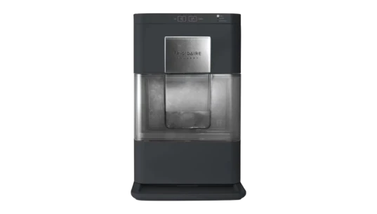 Gallery 44-lb Touchscreen Countertop Nugget Ice Maker with Self-Clean - Black