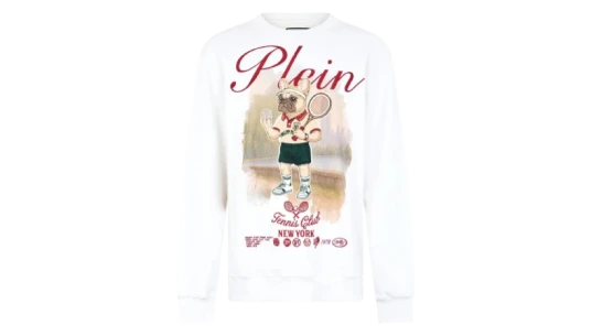 New York Tennis Sweatshirt - Off-White