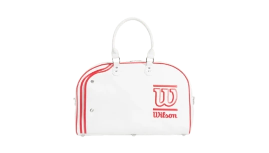 Heritage Gym Bag - White/Red
