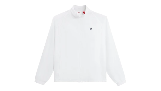 Elite Tennis Performance Jacket - White/Black