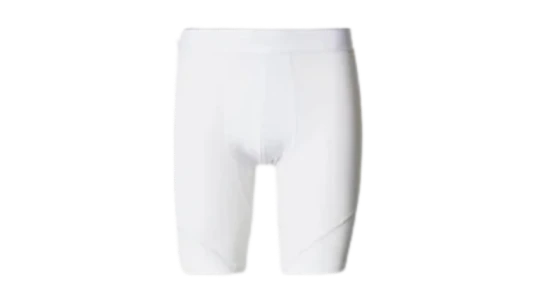Elite Long Shorts - White/Black