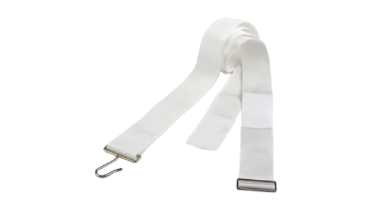 Tennis Net Center Strap - White