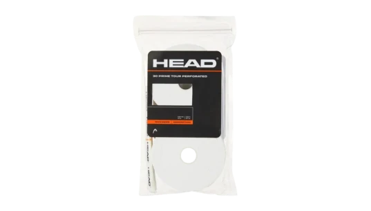Prime Tour Perforated Overgrip 30 Pack White