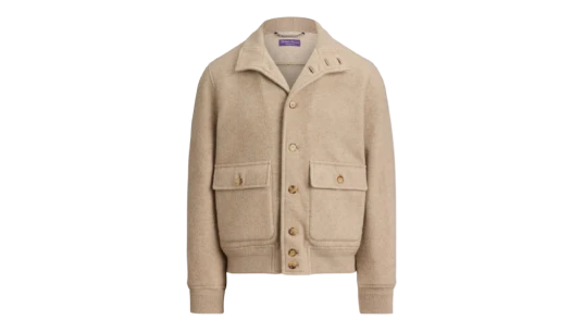 Fleece Pocket Cardigan - Beige