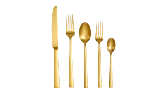 Renaissance Cutlery 20 Pieces - Gold