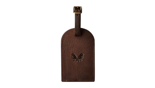 Luggage Tag - Dark Brown